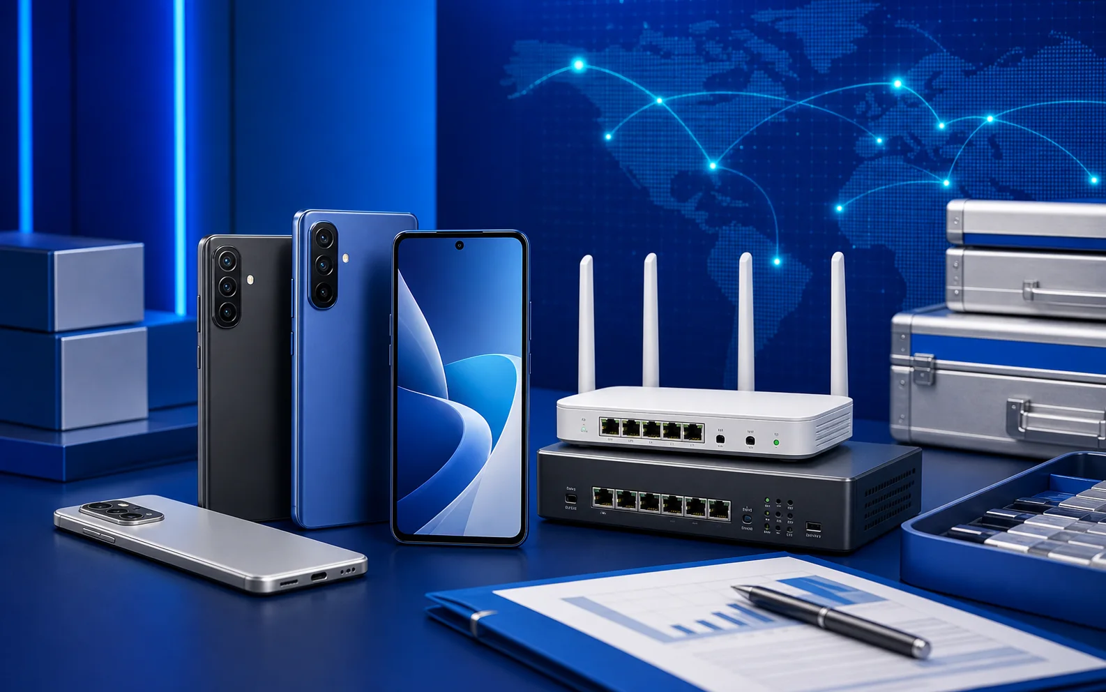 Generated wholesale category visual for ZTE device sourcing programs.